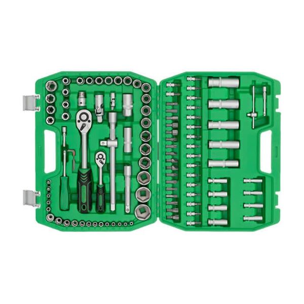 Набор инструментов 1/2" & 1/4" 108 ед. INTERTOOL ET-6108SP  ET-6108SP фото