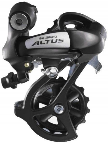 Задній перемикач передач велосипеда 7/8 швидкостей Shimano Altus оригінал SL-37 фото