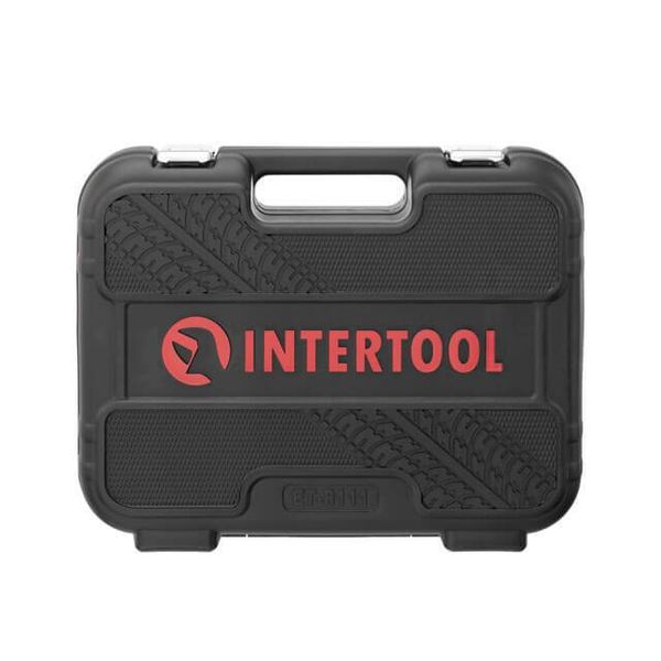 Набор инструментов 111 ед. STORM, 1/2", 1/4", Сr-V INTERTOOL ET-8111 ET-8111 фото